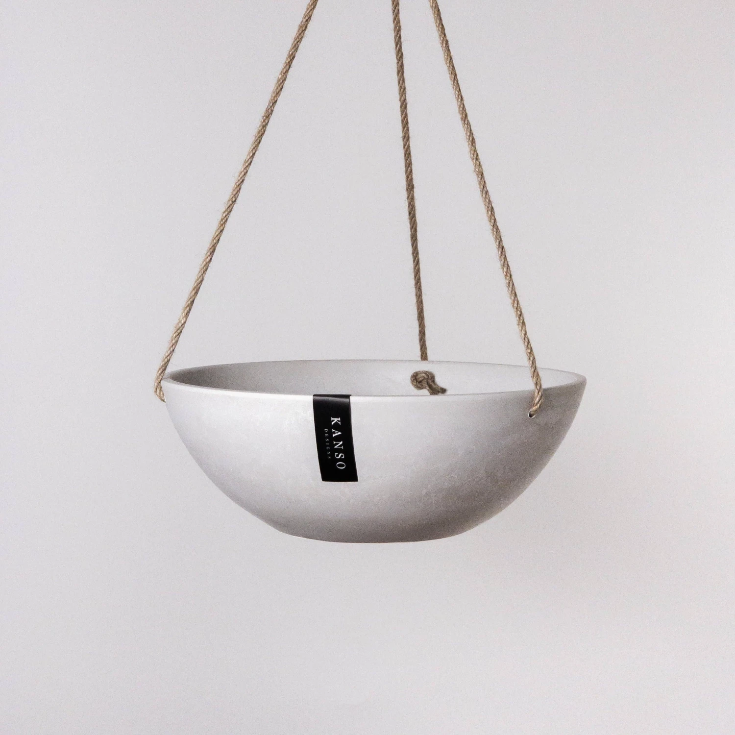 KANSO 12" Hanging Planter Shallow 2 KANSO 12" Hanging Planter Shallow - Image 2