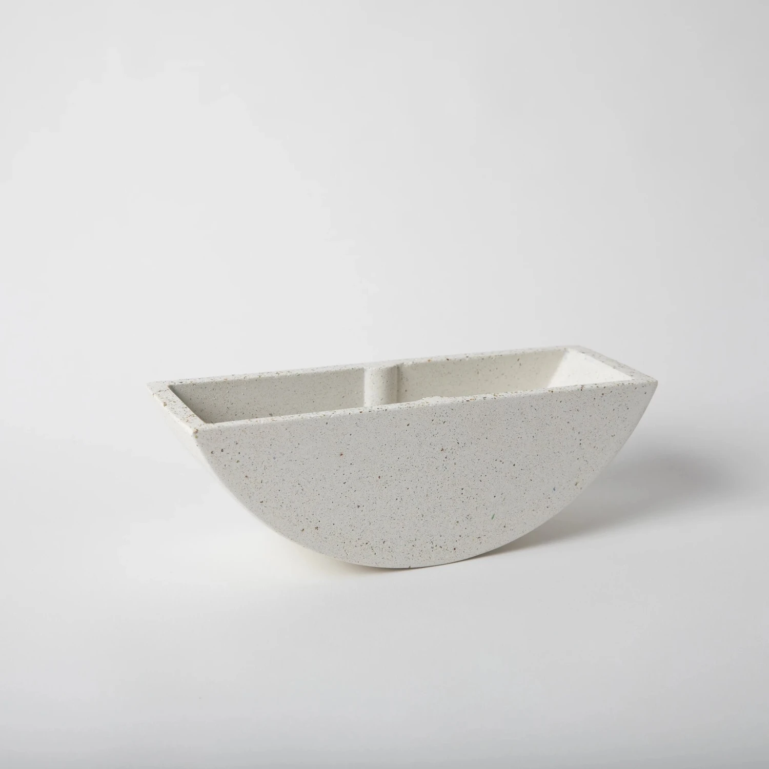 Pretti.Cool Totter Planter White Terrazzo 3 Pretti.Cool Totter Planter White Terrazzo - Image 3