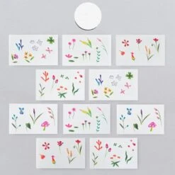 Tiny Imaginary Garden Tattoo Tin By TATTLY -Cloud-Hidden Plants s753278155256112669 p1275 i8 w900