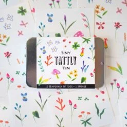 Tiny Imaginary Garden Tattoo Tin By TATTLY -Cloud-Hidden Plants s753278155256112669 p1275 i9 w900