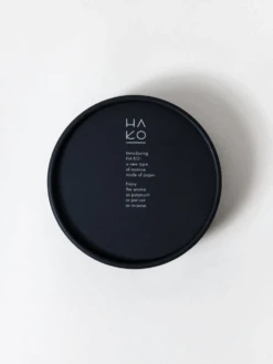 HA KO Paper Incense - Black, Set Of 6 (Relax)