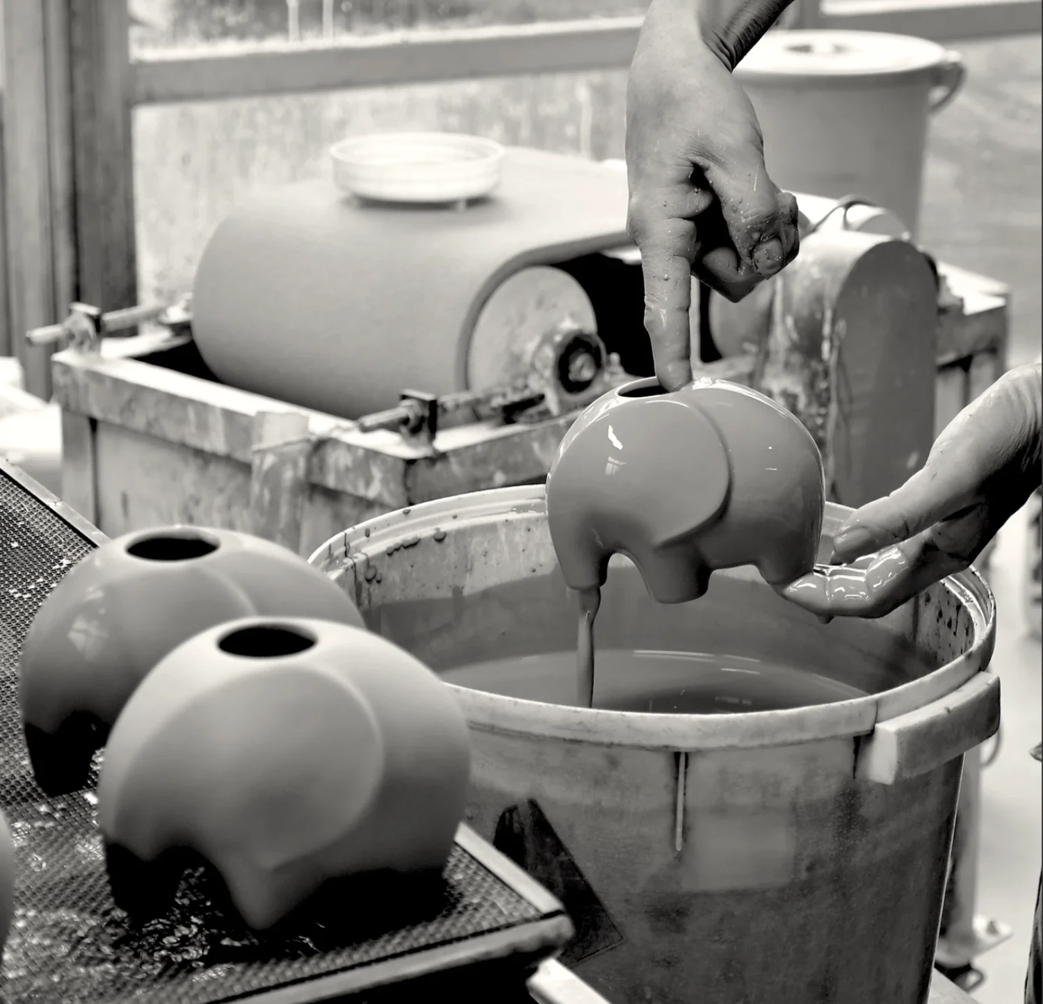 Eleplant - White Elephant Planter By Noted - Sweet Basil 4 Eleplant - White Elephant Planter By Noted - Sweet Basil - Image 4