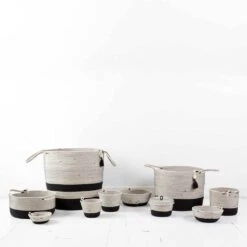 Mia Melange Cylinder Basket - Liquorice 5 Mia Melange Cylinder Basket - Liquorice -Cloud-Hidden Plants s753278155256112669 p605 i3 w1024